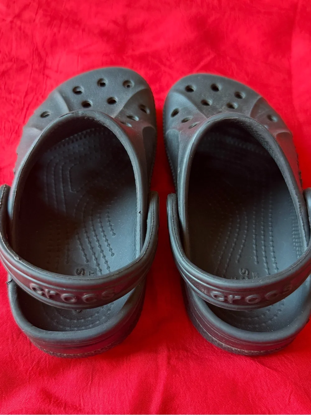 Kids Black Crocs